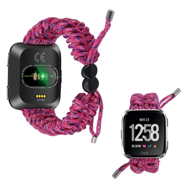 Fitbit Charge Versa braided watch band - Rose Rosa