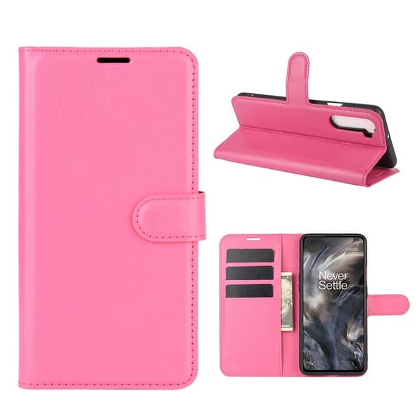 Classic OnePlus Nord veske - Rose Pink