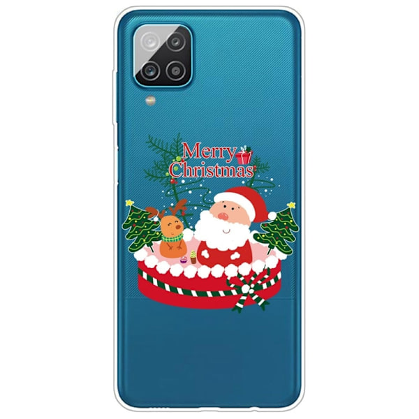 Joulu Samsung Galaxy M53 5G tapauksessa - Santa Ja Santa Red