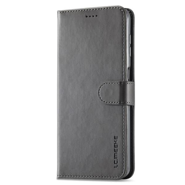 LC.IMEEKE Samsung Galaxy A05s flip etui - Sølv/Grå Silver grey