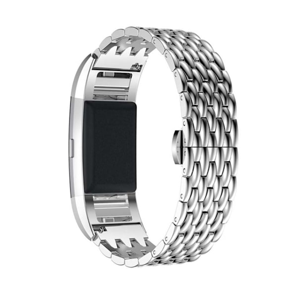 Fitbit Charge 2 urlänk rostfri stål giftfri tål hög temperatur - Silver Silvergrå