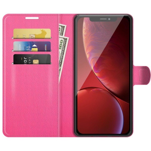 Klassisk iPhone 13 Pro flip etui - Pink Pink