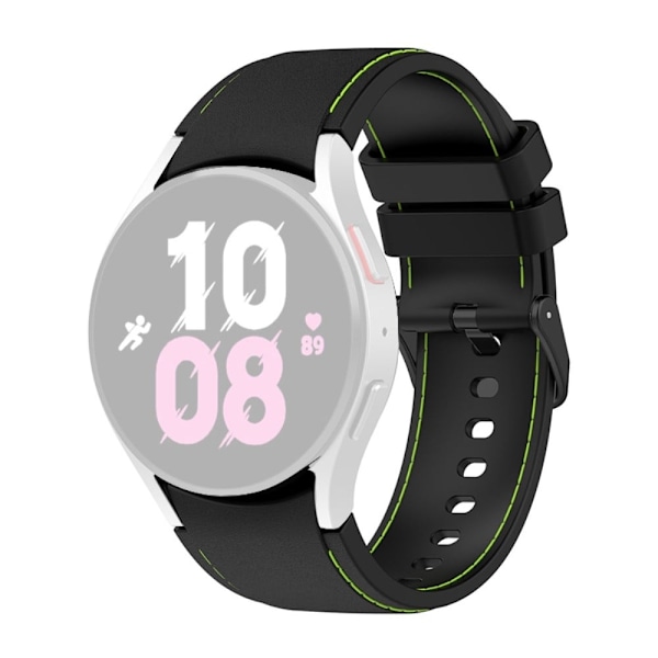 Samsung Galaxy Watch 5 / 4 / 3 (41mm) silikone urrem - Sort / Sort Black