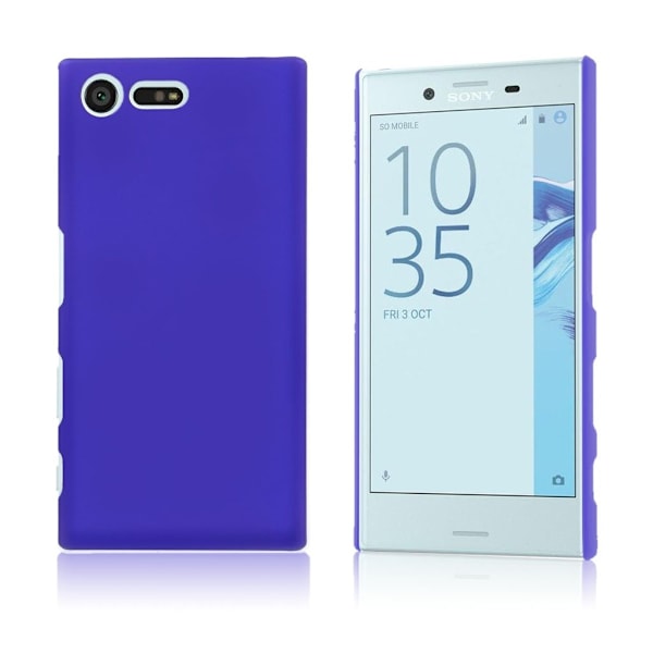 Sund Sony Xperia X Compact Gummi Plastskal - Mörkblå Blå