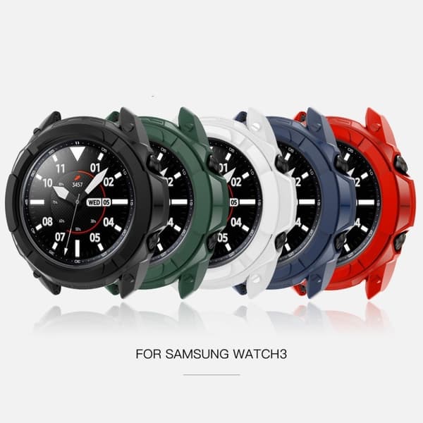 Samsung Galaxy Watch 3 (45mm) rustning TPU-ramme - Sort Black