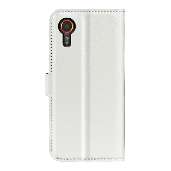Klassisk Samsung Galaxy Xcover 7 flip etui - Hvid White