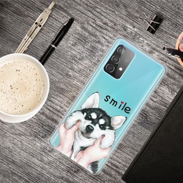 Deco Samsung Galaxy A32 5G skal - Hund Svart
