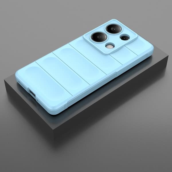 Mjukt greppformat Xiaomi Redmi Note 13 Pro 4G skal - Baby Blå Blå