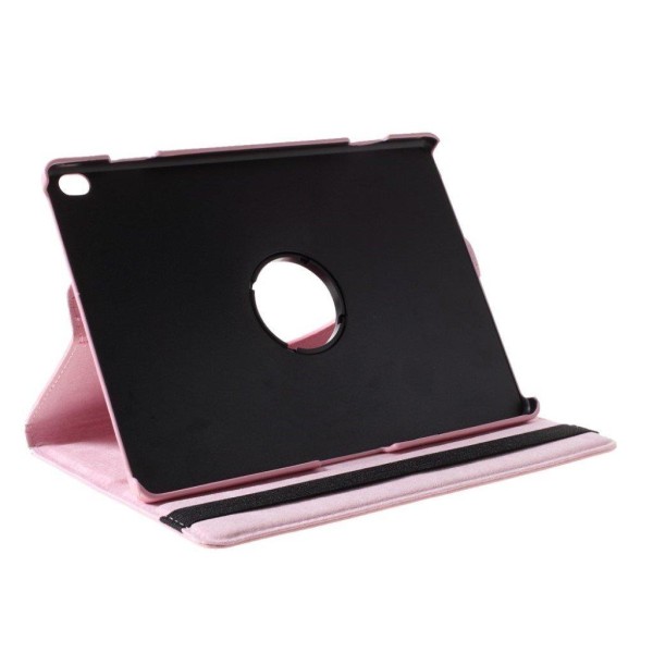 Lenovo Tab M10 360 graders roterbart læder Etui - Lyserød Pink