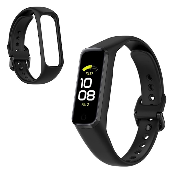 Samsung Galaxy Fit 2 silikone rem - sort Black