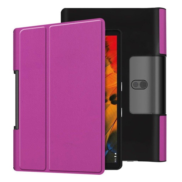 Lenovo Yoga Smart Tab 10.1 durable leather flip case - Purple Lila