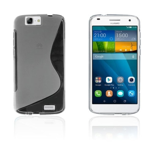 Lagerlöf Huawei Ascend G7 Skal - Genomskinlig Transparent