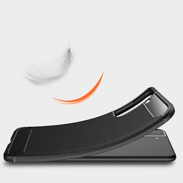Carbon Flex Samsung Galaxy S21 Plus 5G skal - Svart Svart