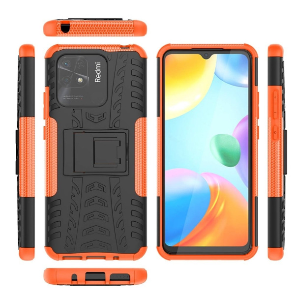 Offroad Etui Xiaomi Redmi 10C - Orange Orange