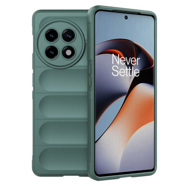 Mjukt greppformat OnePlus 11R / OnePlus Ace 2 skal - Grön Grön