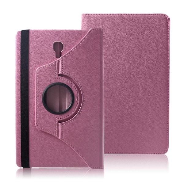 Samsung Galaxy Tab A 10.5 liitsihedelmä jyvä rakenteinen synteetti nahka suojakotelo tablettiin - Pinkki Pink