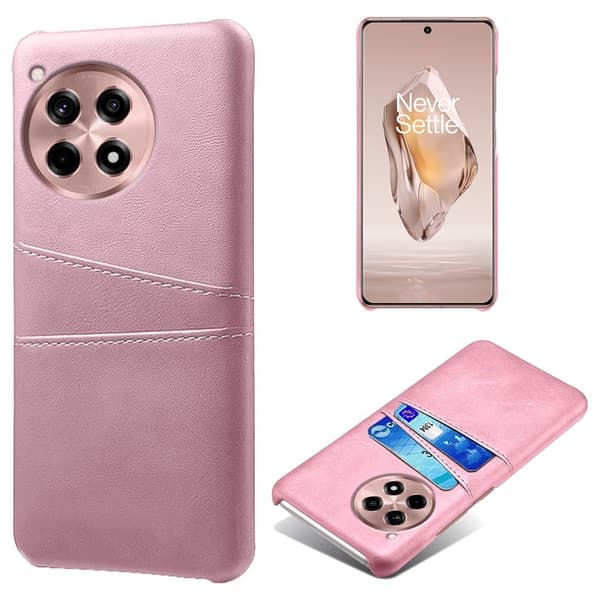 Dual Card OnePlus Ace 3 / OnePlus 12R cover - Rødguld Pink