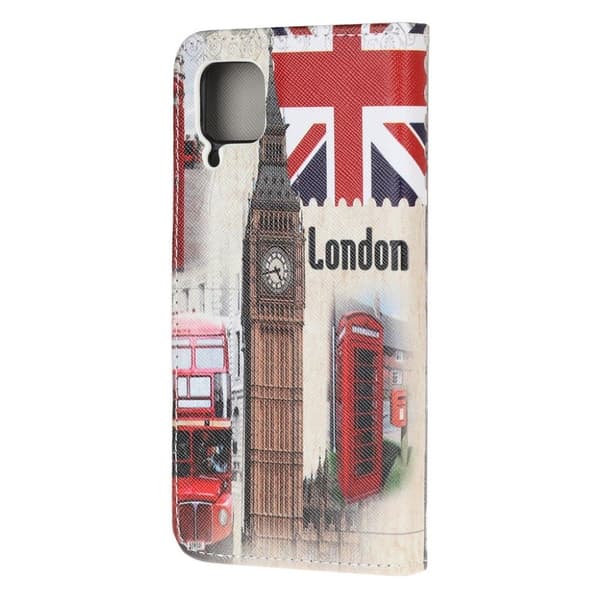Wonderland Huawei P40 Lite / Nova 6 SE flip etui - Big Ben Multicolor