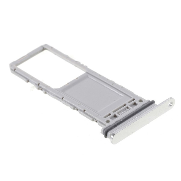 Samsung Galaxy Note 10 OEM sim-kortti lokeron pidike - Hopea Silver grey