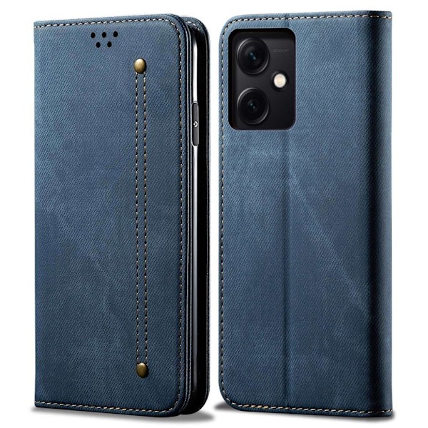 Jeans Xiaomi Redmi Note 12 Flippetui - Blå Blue
