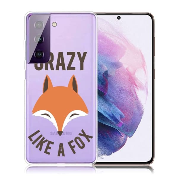 Deko Samsung Galaxy S21 FE Suojakotelo - Kettu Orange
