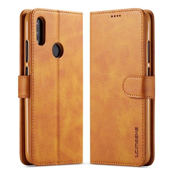 LC.Imeeke läder Xiaomi Redmi Note 7 fodral - Brun Brun