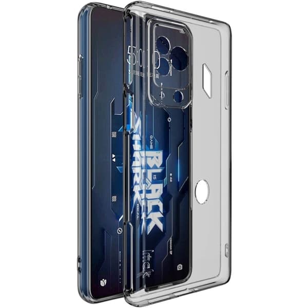 Imak UX-5 Cover til Xiaomi Black Shark 5 Pro - Gennemsigtig Sort Transparent