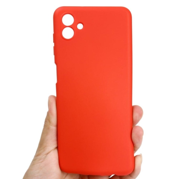 Matte Liquid silikone cover til Samsung Galaxy M13 5G - Rød Red