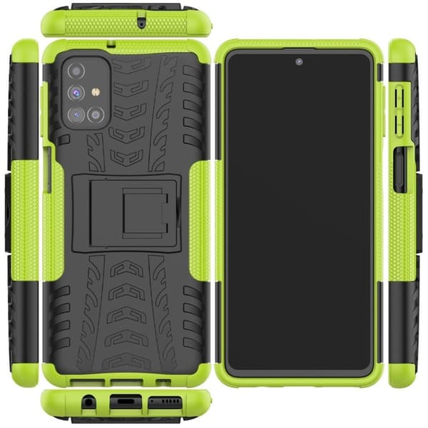 Offroad etui - Samsung Galaxy M31s - grøn Green