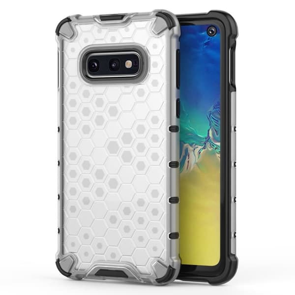 Bofink Honeycomb Samsung Galaxy S10e cover - Hvid White
