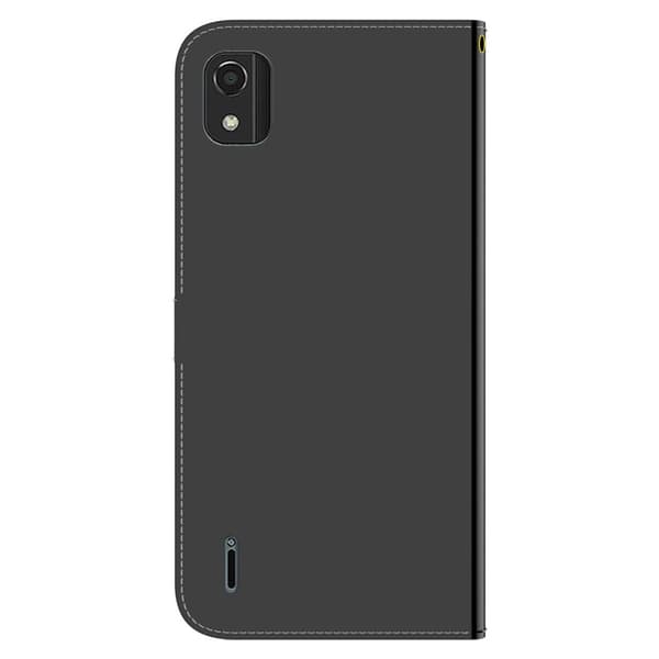 Mirror Nokia C2 2nd Edition Flippetui - Svart Black