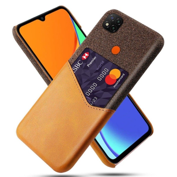 Bofink Xiaomi Redmi 9C Card Cover - Brun Brown