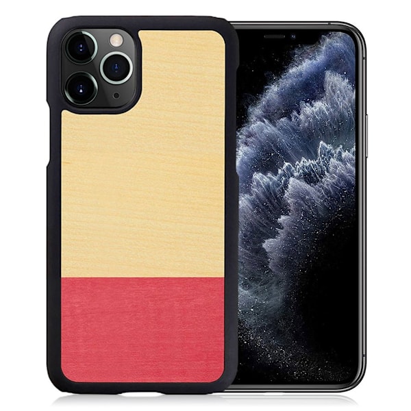 Man&Wood premiumfodral för iPhone 11 Pro - Miss Match Beige
