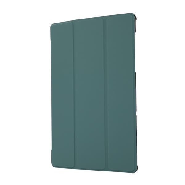 Lenovo Tab M10 HD Gen 2 tri-fold läderfodral - Svartaktig Grön Grön