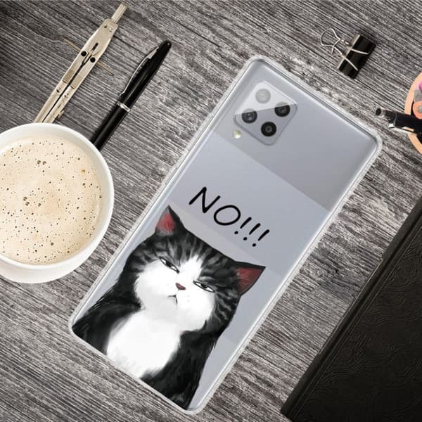 Deco Samsung Galaxy M62 / F62 Etui - Katt Black