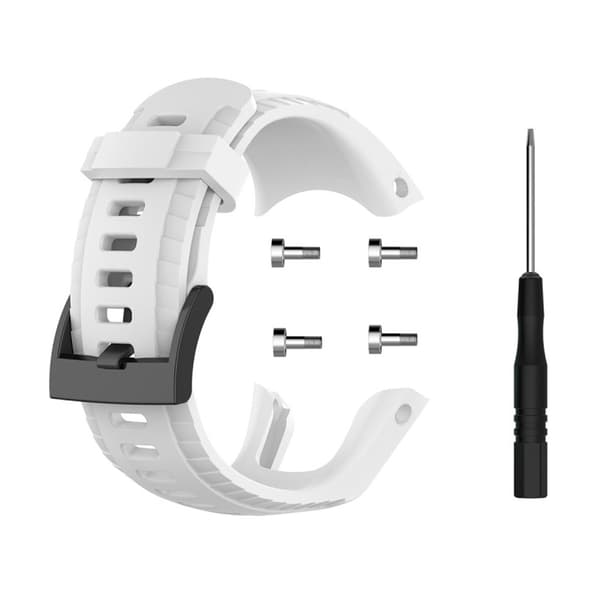 Suunto 5 classic silikoninen kellonauha - Valkoinen White