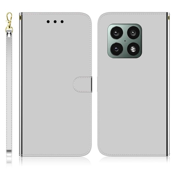 Mirror OnePlus 10 Pro Läppäkotelo - Hopea Silver grey