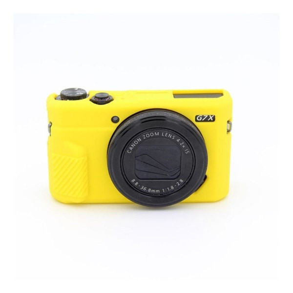 Canon PowerShot G7X MarkII blød silikone beskyttende etui - Gul Yellow