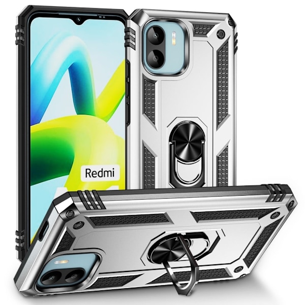 Bofink Combat Xiaomi Redmi A1 Fodral - Silver Silvergrå