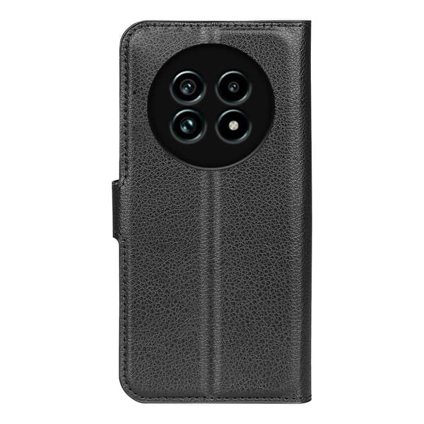 Classic Realme 13 Pro 5G flip kuoret - Musta Black