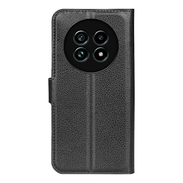 Klassisk Realme 13 Pro 5G flip etui - Sort Black