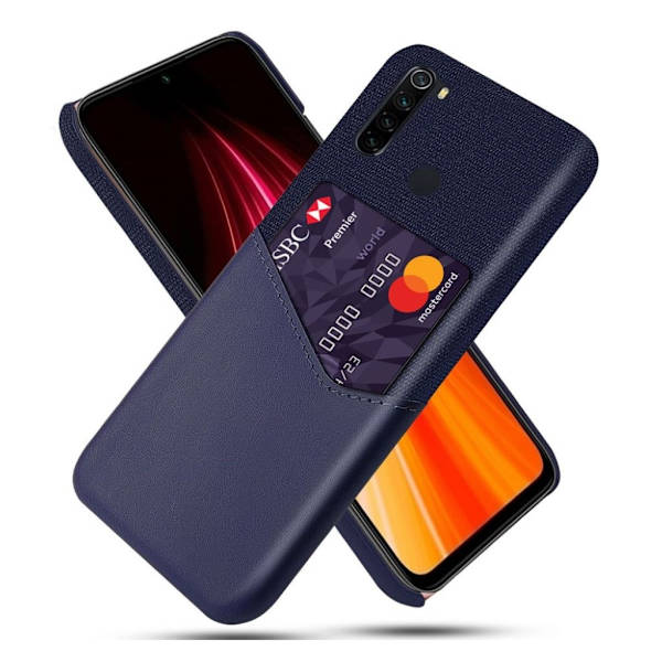 Bofink Xiaomi Redmi Note 8 Card cover - Blå Blue