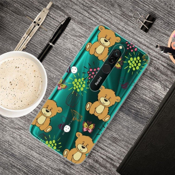 Deco Xiaomi Redmi 8 skal - Teddybjörn Brun