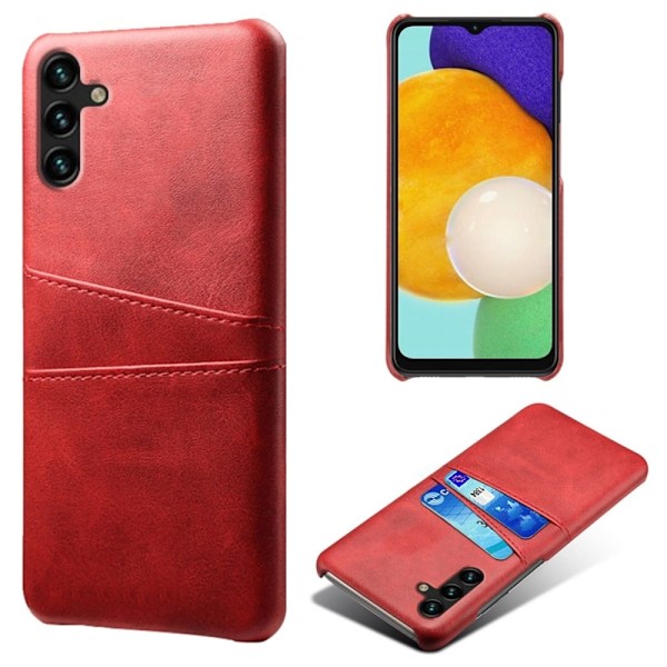 Dual Card Suojakotelo Samsung Galaxy A54 - Punainen Red