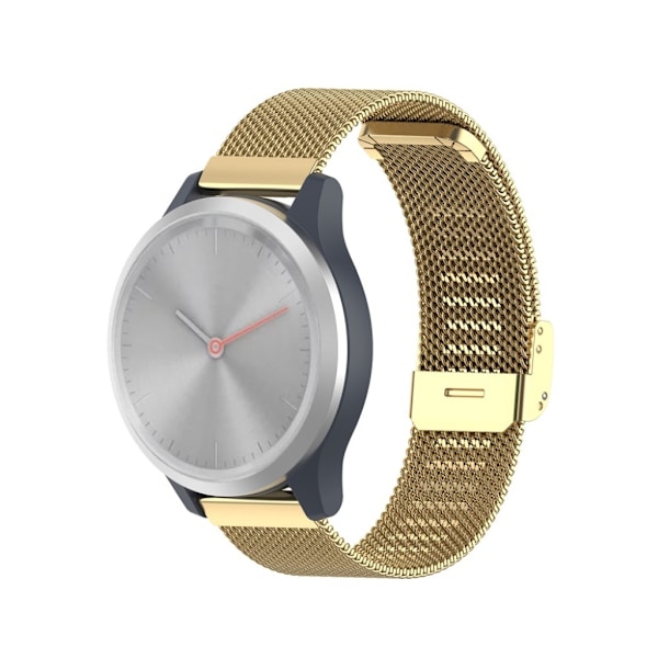 Garmin Vivomove 3s / Vivoactive 4S rustfrit stål urrem - Guld Gold
