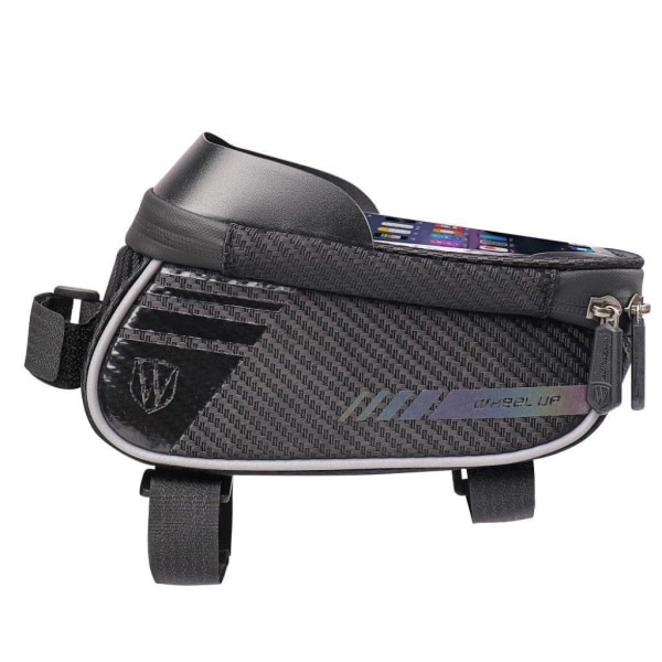WHEEL UP waterproof  bicycle bike tube bag with touch screen vie Multicolor