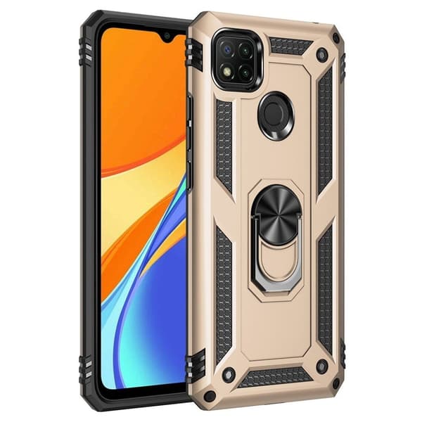 Bofink Combat Xiaomi Redmi 9C Suojakotelo - Kulta Gold