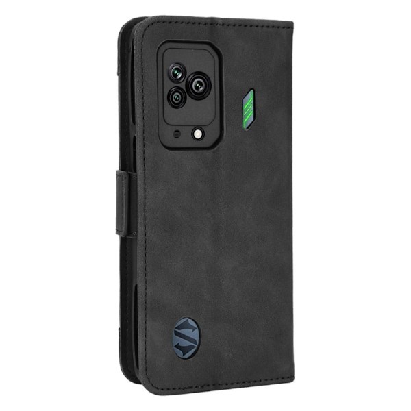 Moderne Xiaomi Black Shark 5 læderetui med pung - Sort Black