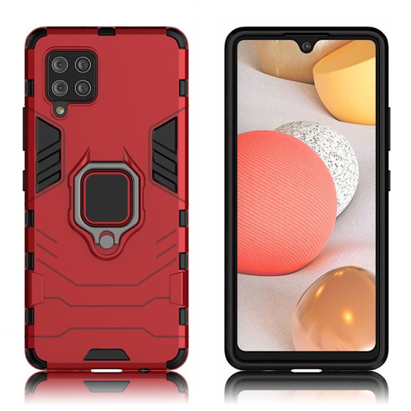 Ring Guard - Samsung Galaxy A42 5G - Punainen Red