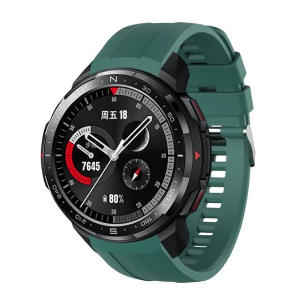 Honor Watch GS Pro silikoninen kellonauha - Vihreä Green